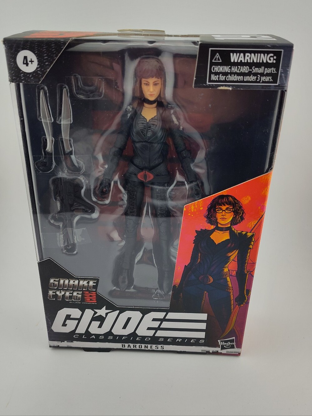GI Joe Baroness Hasbro Snake Eyes Brand New #19